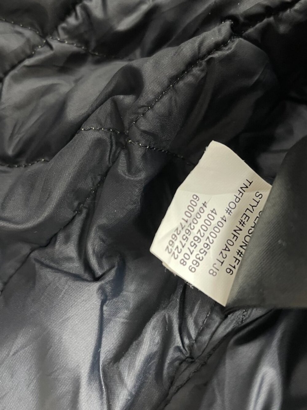 THE NORTH FACE ThermoBall Eco Quilted Puffer Jacket Hooded Coat Olive Men’s XXL - Picture 12 of 14